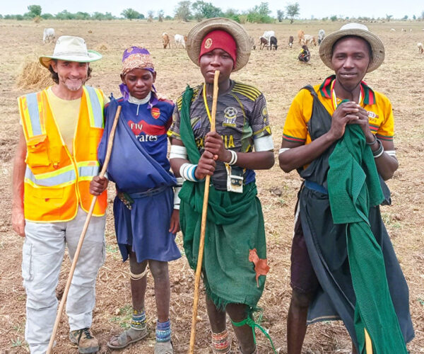 Building good relationships with locals in Rukwa