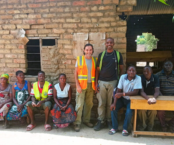 Community liasion officers in the Rukwa communities during Phase II 2D seismic campaign (2021)